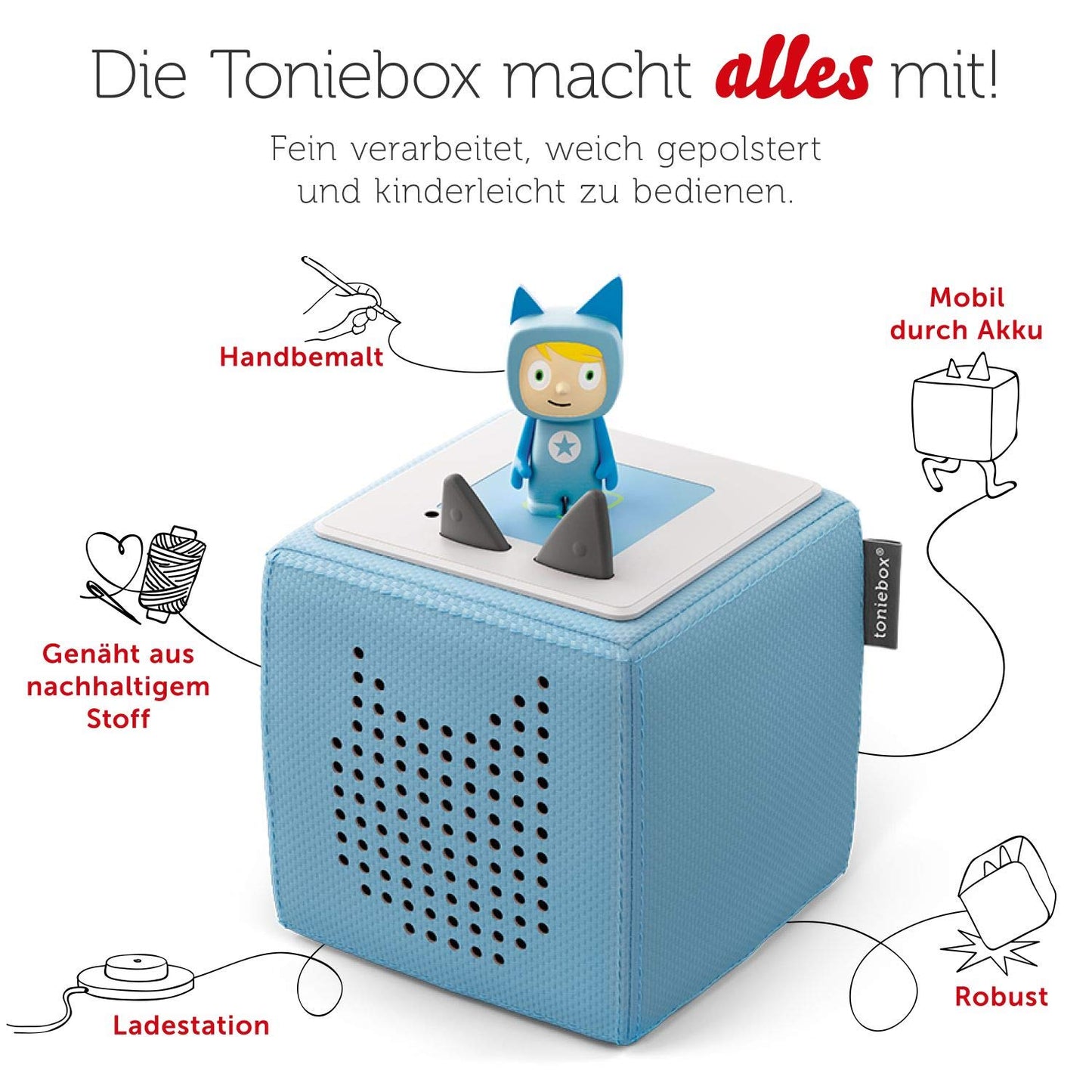 Toniebox Kit de Démarrage Avec Tonie Créative