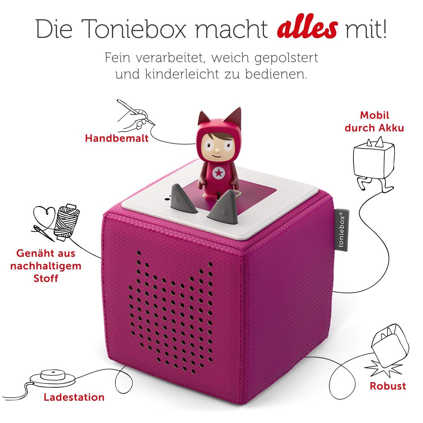 Toniebox Kit de Démarrage Avec Tonie Créative